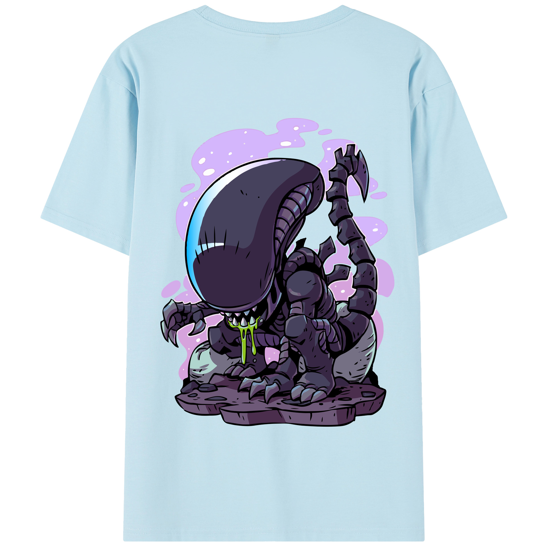 （画像用） アベンジャーズ The Avengers 綿100％半袖Tシャツ（背面プリント）